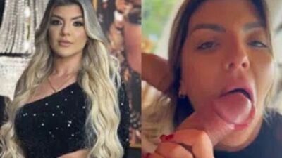 Michaela Vargas pagando boquete e tomando gozada na boquinha