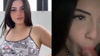 Dj Nat caiu na net pagando boquete e fodendo no pelo com ex namorado