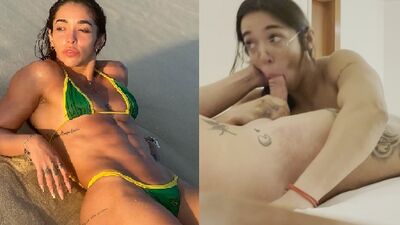 Famosa novinha safada pagando boquete e fodendo na pica grossa