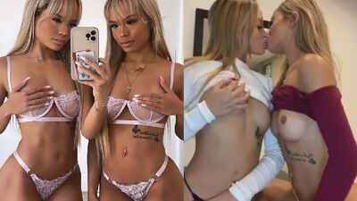 Duas meninas lésbicas transando gostoso e gozando bastante