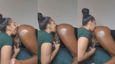 Daphanez chupando cu de negro bem dotado