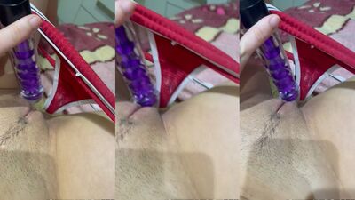 Novinha Euadudsss caiu na net gozando com vibra na pepeca
