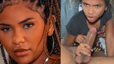Joana Silva Xvideos fazendo meia nove e babando na piroca do moreno