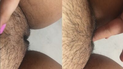 Malu Braga caiu na net passando dedos na buceta peludinha melada