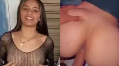 Mariah Kalili gostosa nua tomando pica com força na bunda