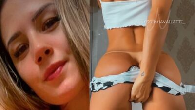 Vanessinha Vailatti vazou na net entuxando o dedo no cuzinho guloso