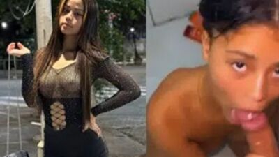 Mariah Kalili vídeo amador da novinha fogosa pagando boquete guloso