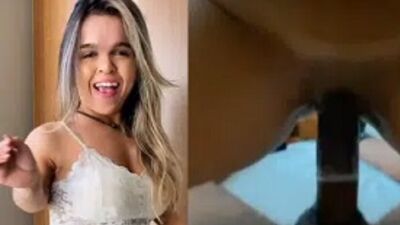 Mini gabys com negão em foda violenta com o marmanjo