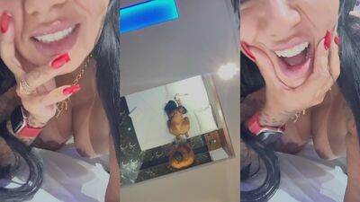 Video privacy Rhe Duarte dando de quatro no motel de luxo