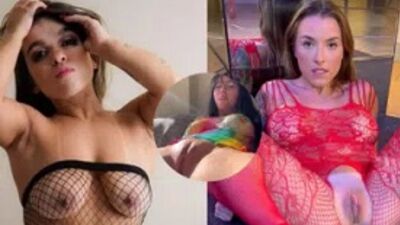 Minigabys, Ahsophie e Alyne Lary peladas em vídeo amador do porno nacional