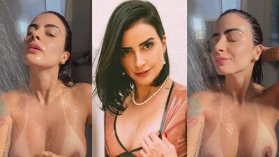 Lola Benvenutti caiu na net peladinha no seu banho