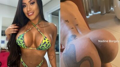 Nadine Borges porno local se masturbando gostosinha