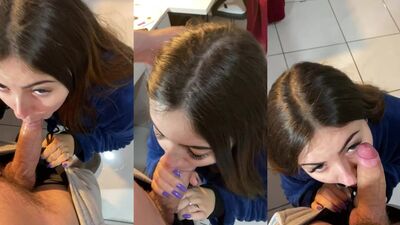 Blogueira famosa caiu na net em um porno de novinhas no boquete