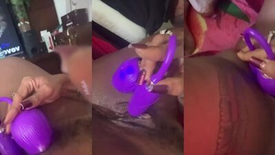 Rosiane Pinheiro erome gozando com vibrador na buceta e clitóris