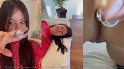 Vanessa Freitas erome rebolando com plug anal enterrado no cuzinho