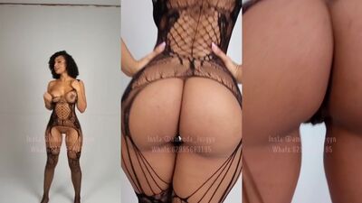 Gostosa Amanda Luz exibindo cuzinho e buceta com bunda empinada