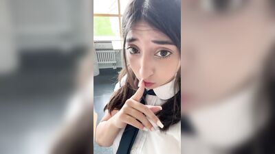 Estudante putinha adora dar aquela provocada na escola