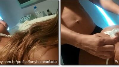 Fany baianinha safada levando vara na buceta melada