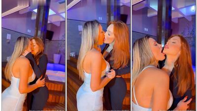 Andressa Urach transando com Mari Ávila em porno lésbico do Privacy
