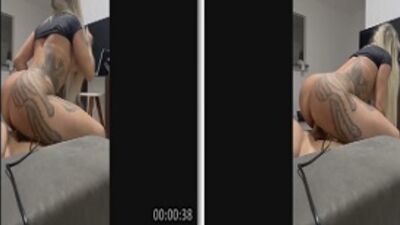 Débora gomes do rabo grande tatuado fodendo com força na pica grossa