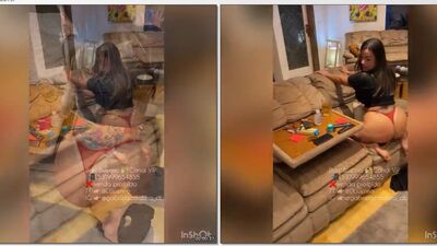 Dani Buenno pelada se filmando em filme porno com muita masturbação
