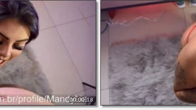 Mandy Lia peituda gordinha adora chupar gostoso uma pica pra ganhar  leite na cara