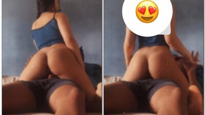 Novinha safada cavalga gostoso no caralho duro