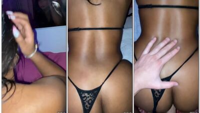 Indiazinha rabuda safada cheia de tesão joga a calcinha de ladinho arrebentando a buceta na piroca do branquelo