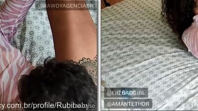 Rubi Baby moreninha safada mamando e dando a bucetinha