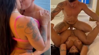 Stephanie Silveira putinha desgraçada do rabo grande e safada sentando com força no pau enorme