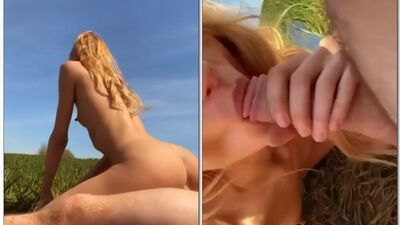 Loirinha mamou e ainda deu a buceta molhadinha