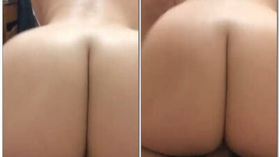 Bunda amadora linda da namorada galopando nua