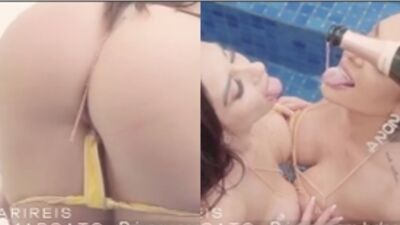 Mari Reis e Luiza Marcato fazem sexo em grupo com sortudo roludo