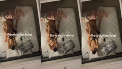 Evy Vieira pagando boquete em suíte de motel com macho