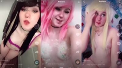 Bunnii Cult peladinha trend gostosa para seu TikTok