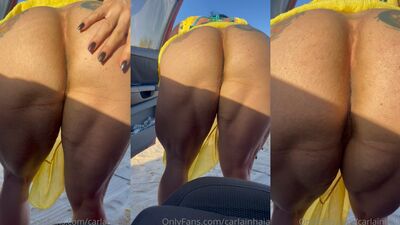Carla Inhaia cuzinho gostoso sendo exibido no quintal