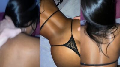 Indiazinha gostosa pedindo socos no costela na foda