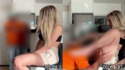 Laine Loirinha ganha chupada gostosa na sua bucetinha molhada