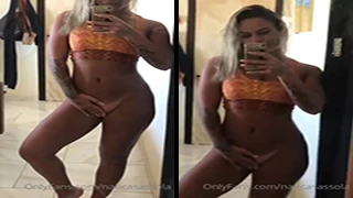 OnlyFans Natália Casassola Ex-BBB tampando a bucetinha