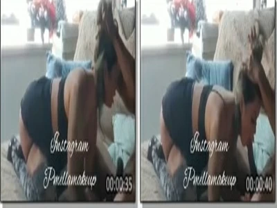 Pamella Makeup ninfeta Mamando violentamente em um pornô interracial