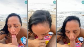 Josyvania madura gulosa mamando gostoso o macho dotado na beira da praia