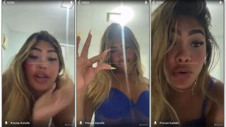 Kamille Dias pelada exibindo a buceta bem gostosa