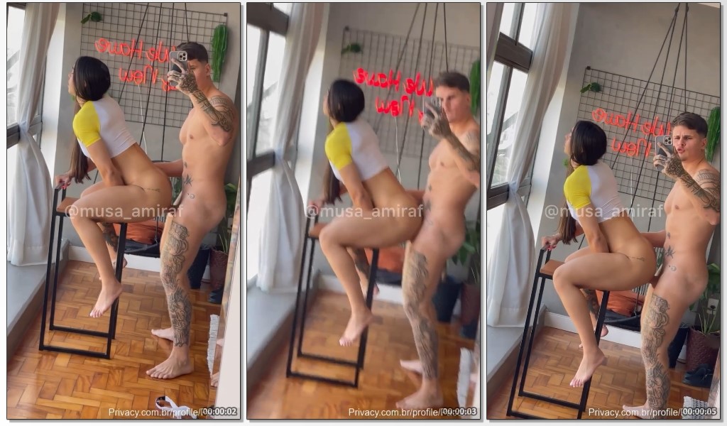 Amirafit seminua fodendo gostoso com Pacco em vídeo de sexo