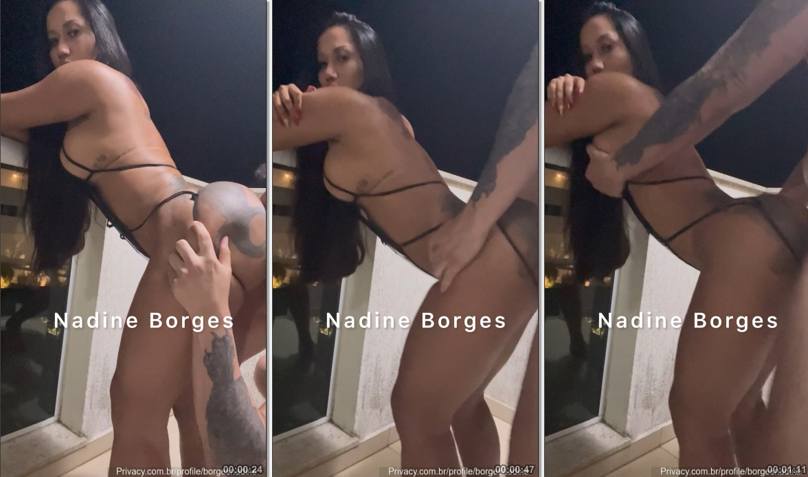 Nadine Borges putinha deliciosa fudedo com  rabão ganhando porra na boca