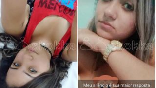 Nathally Ferreira safadinha cheia de tesão metendo os dedos na bucetinha e gozando