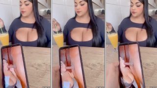 Nayara Ledu novinha safada se grava mamando uma piroca e manda pro seu novinho pra instigar ele