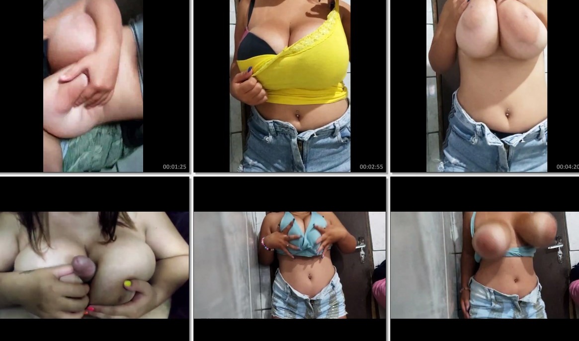 Nicoli Araujo novinha peituda em videos amadores se exibindo mostrando os peitos sem pudor