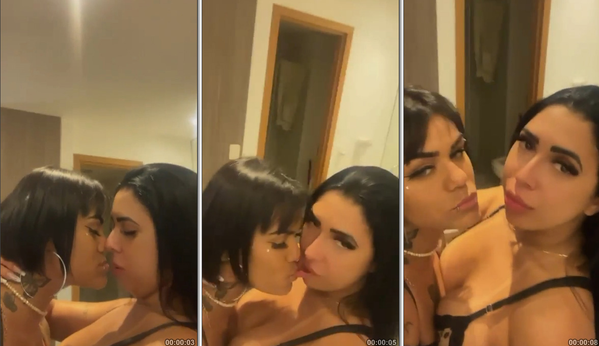 Pornô lésbico Dessa Delle se pegando gostoso e dando uns beijos na sua amiguinha safada moreninha