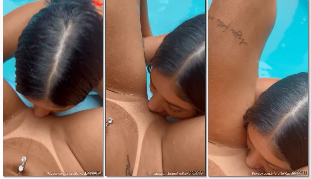 Sexo lesbico Kaylane Alves moreninha safada chupando a  buceta da amiguinha