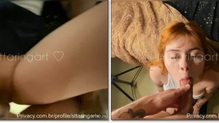 Victoria Sttaringartx pelada tocando siririca e fodendo no porno quente